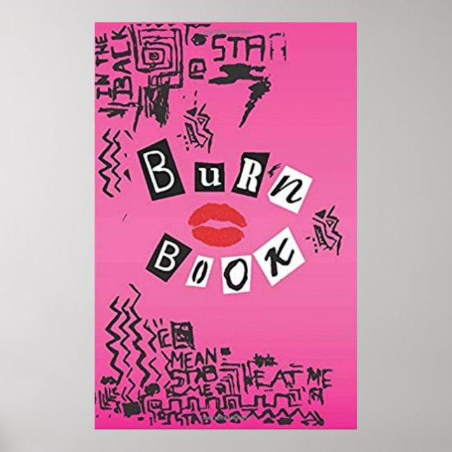 Burn Book Poster (Front)