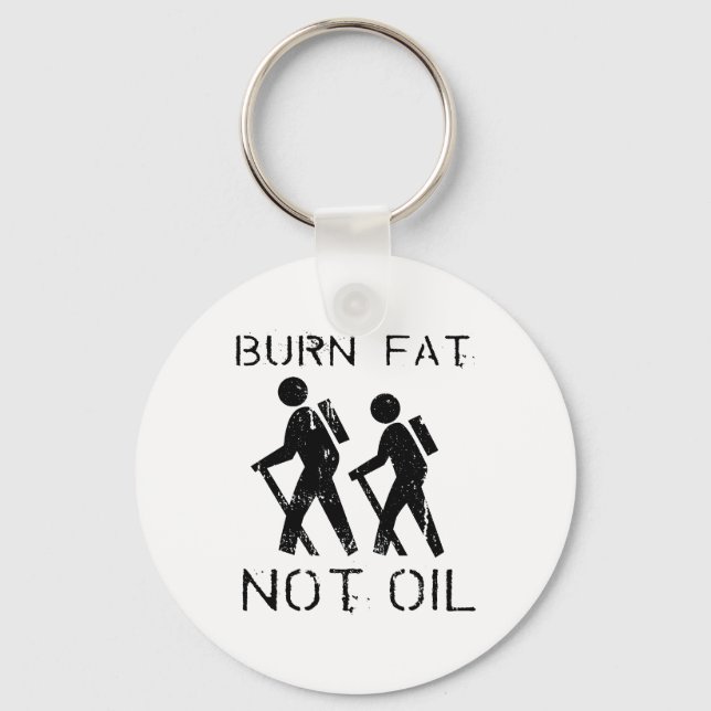 Burn Fat hike Key Ring (Front)