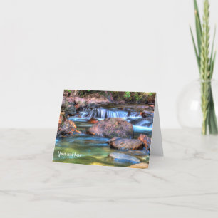 Burn in Argyll, Scotland Greeting card