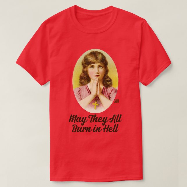 BURN IN HELL 1 T-Shirt (Design Front)