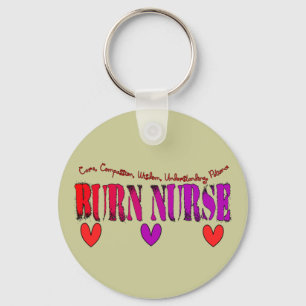 Burn Nurse Gifts Key Ring