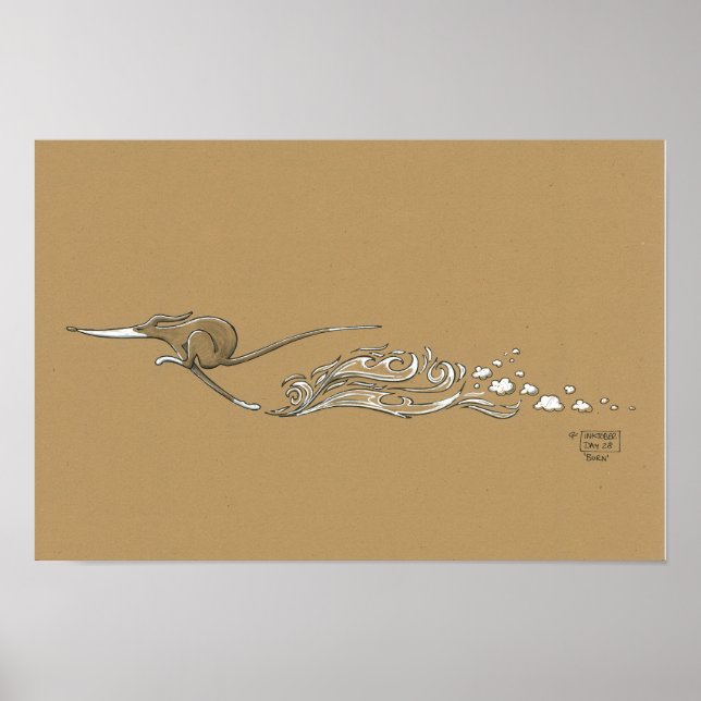 "Burn" Poster (Front)