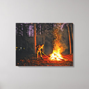 BURN SEASON Canvas Art
