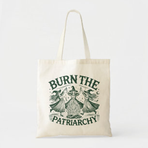 Burn the Patriarchy Witches  Tote Bag