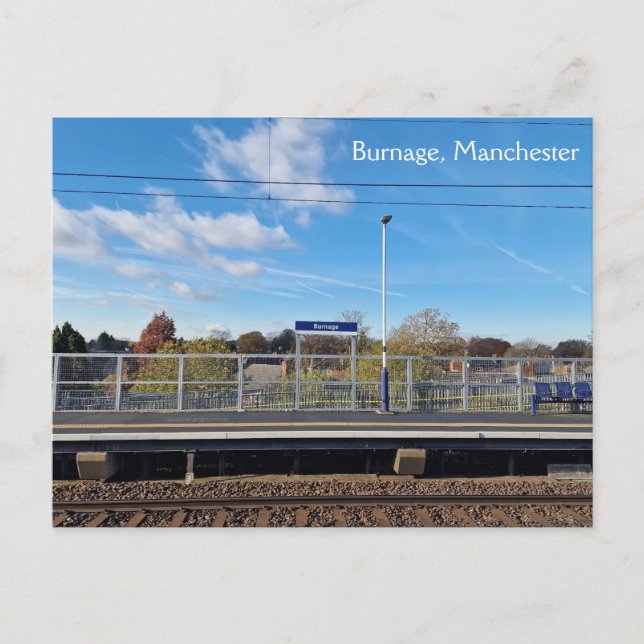 Burnage, Manchester Postcard (Front)