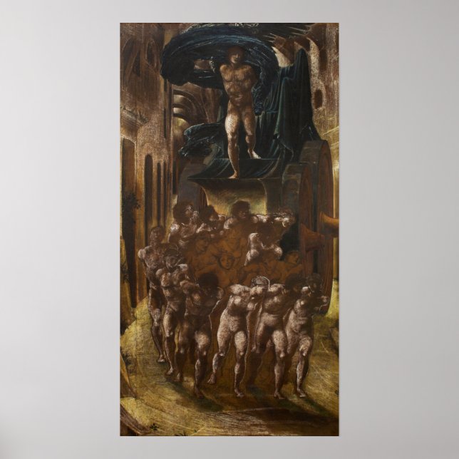 Burne-Jones - Car Of Love Or Love's Wayfaring Poster (Front)