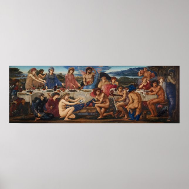 Burne-Jones - Feast Of Peleus Poster (Front)