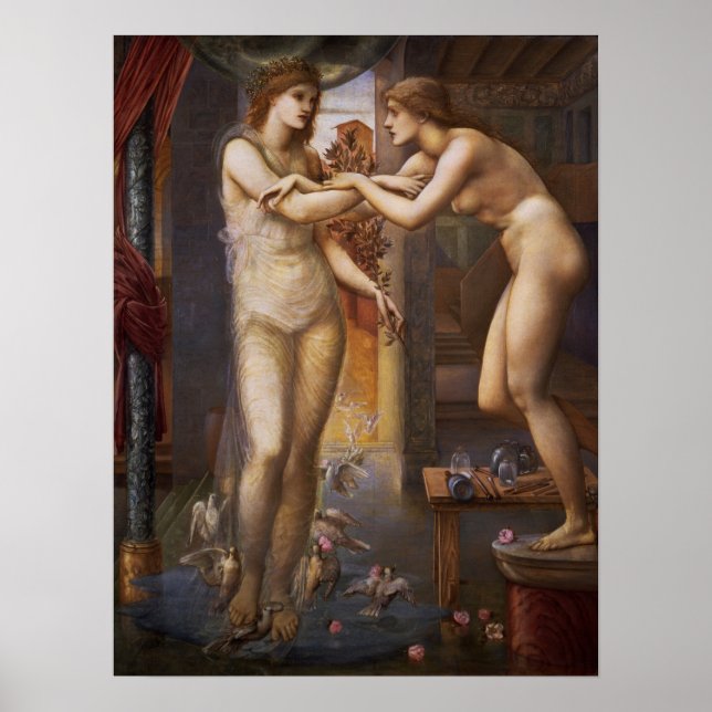 Burne-Jones - Pygmalion And Godhead Poster (Front)