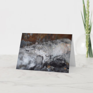 "Burned" Note Card