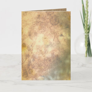 Burned Parchment Card