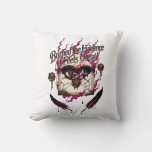 Burned the Evidence Feels Great T-Shirt   Charred  Cushion