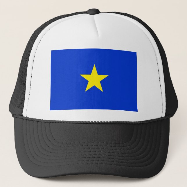Burnet Flag (Texas 1836) Trucker Hat (Front)