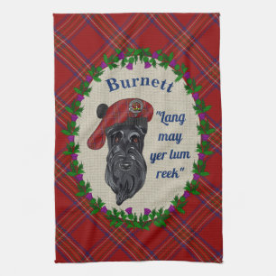 Burnett Scottie Dog Kitchen Towel