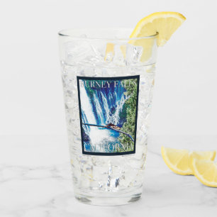 Burney Falls, CA Poster Glass