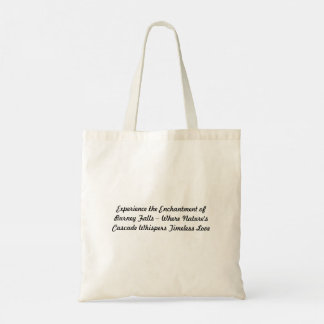 Burney Falls Enchantment Tote Bag