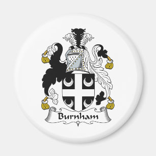 Burnham Family Crest Magnet