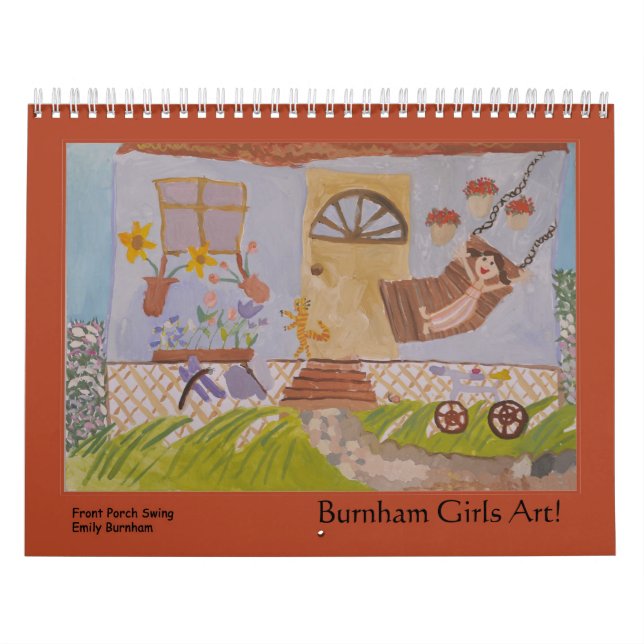 Burnham Girls Art! Calendar (Cover)