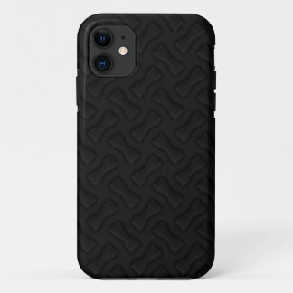 Burnin' Rubber New Tire Tread Black iPhone 11 Case