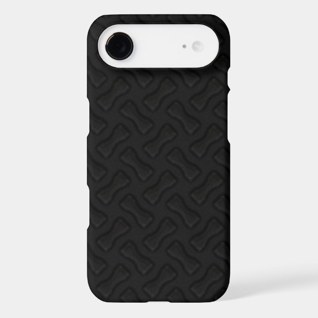 Burnin' Rubber New Tire Tread Black Case-Mate iPhone Case (Back)