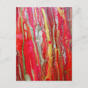 BURNING ABSTRACTION - POST CARD
