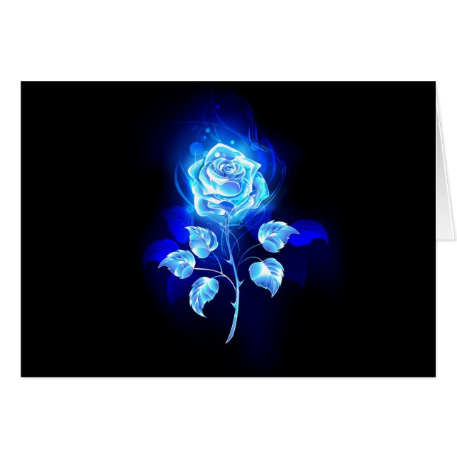 Burning Blue Rose (Front Horizontal)