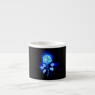 Burning Blue Rose Espresso Cup