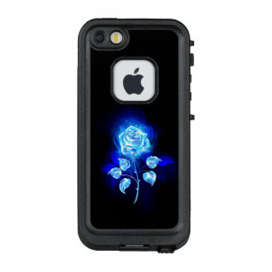 Burning Blue Rose LifeProof FRÄ’ iPhone SE/5/5s Case