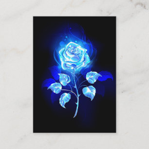 Burning Blue Rose Referral Card