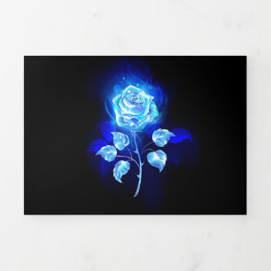 Burning Blue Rose Tri-Fold Programme