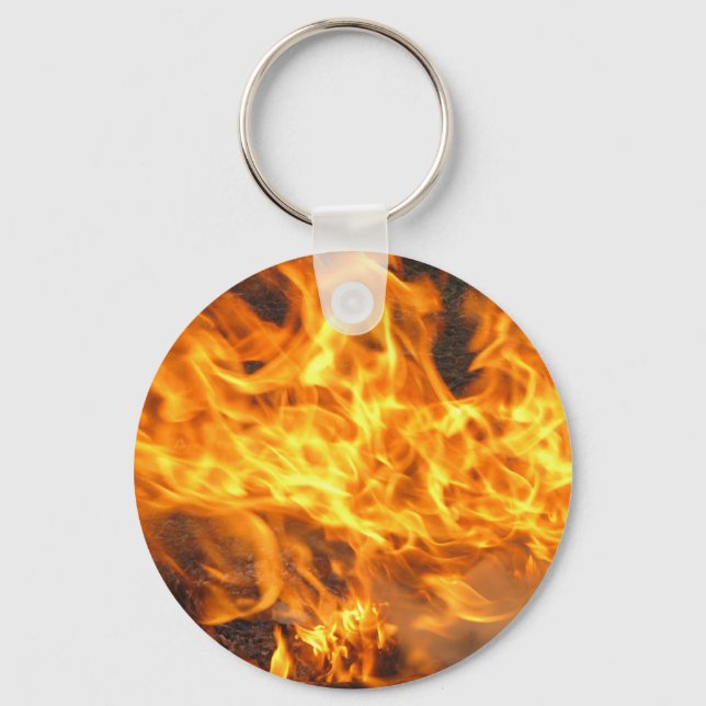 Burning Brush Key Ring (Front)