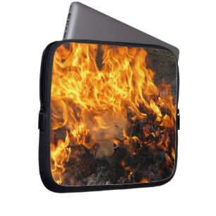 Burning Brush Laptop Sleeve