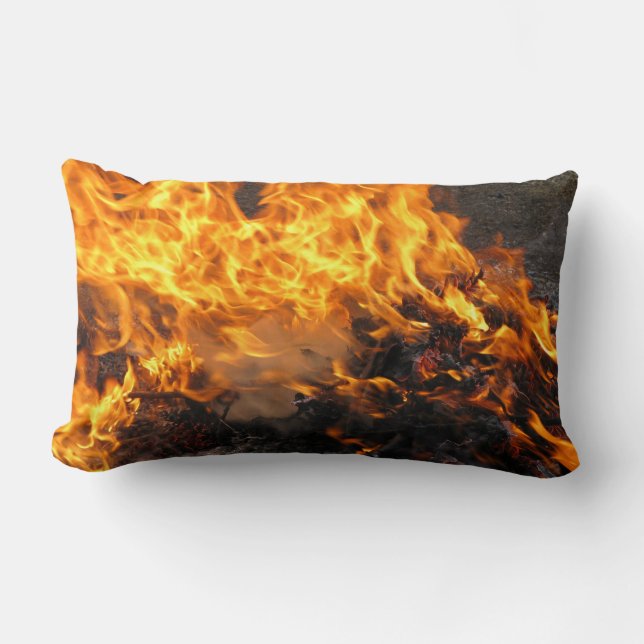 Burning Brush Lumbar Cushion (Front)