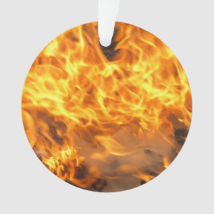 Burning Brush Ornament