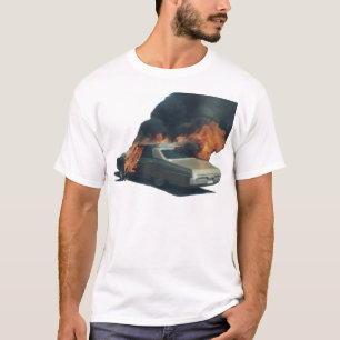 Burning Car T-Shirt