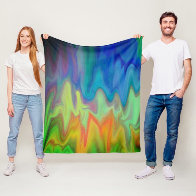 Burning Colours Fleece Blanket (In Situ)