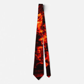Burning Embers Tie