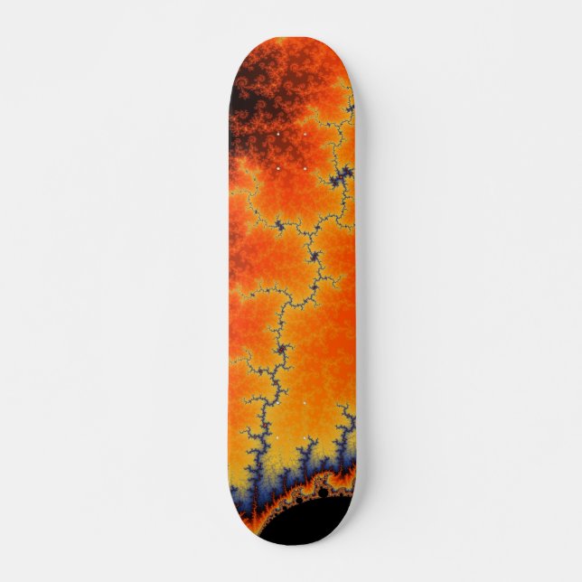 Burning Fault Line Skateboard (Front)