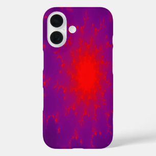 Burning Galaxy iPhone 16 Case