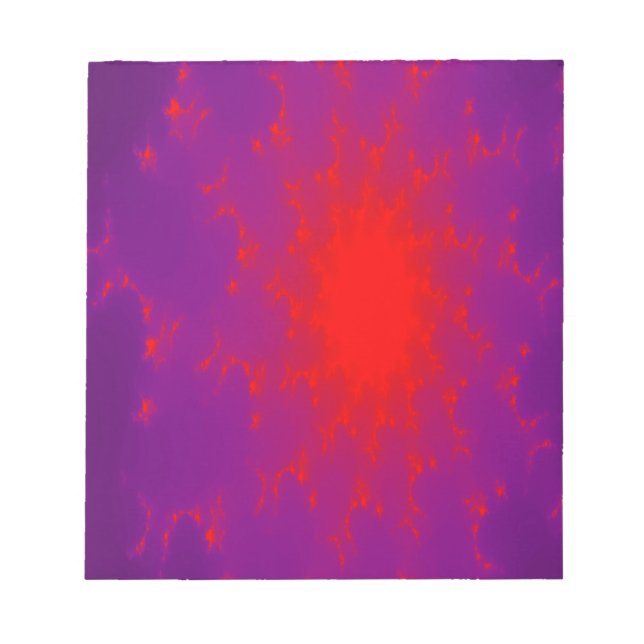 Burning Galaxy Notepad (Front)