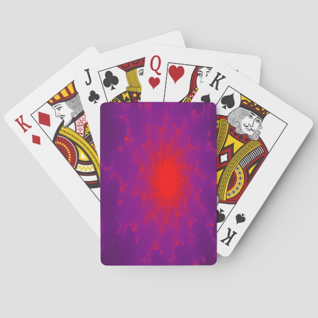 Burning Galaxy Playing Cards (Back)