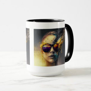 Burning Glasses Combo Mug, 15 oz  Mug
