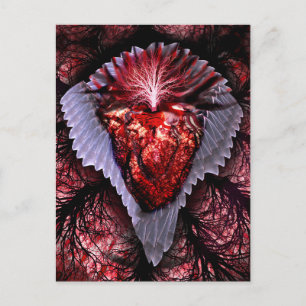 Burning Heart Postcard
