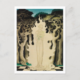 Burning Hearts - Nielsen Postcard