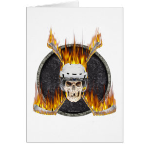 Burning Hockey Sticks