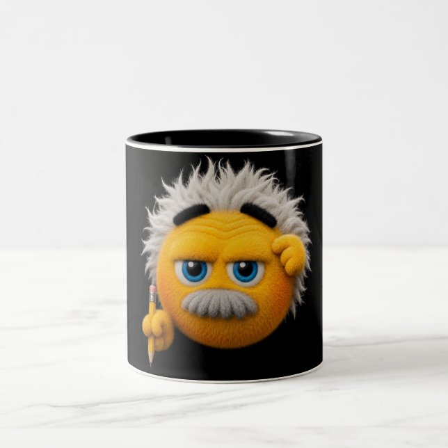 Burning Ice Cube Coffee Mug – Fire & Ice Artistic  (Center)