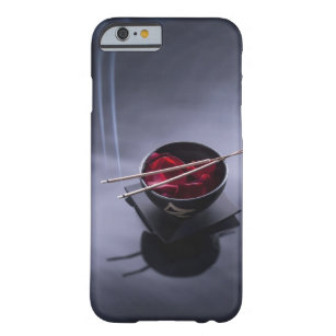 Burning incense on top of bowl of petals barely there iPhone 6 case