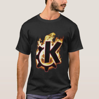 Burning KDE Linux T-Shirt