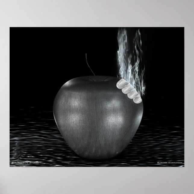 Burning Knowledge Poster (Front)