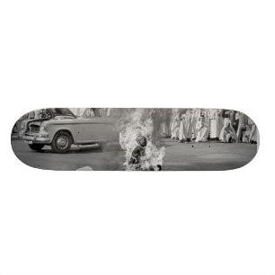 Burning Monk Skateboard