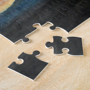 burning mountains (watercolor) jigsaw puzzle